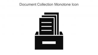 Document Collection Monotone Icon In Powerpoint Pptx Png And Editable Eps Format
