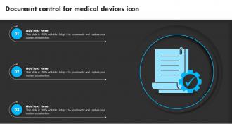 Document Control For Medical Devices Icon