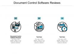 Document control software reviews ppt powerpoint presentation portfolio background image cpb