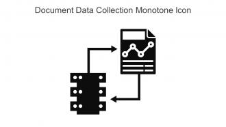 Document Data Collection Monotone Icon In Powerpoint Pptx Png And Editable Eps Format