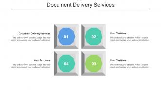 Document Delivery Services Ppt Powerpoint Presentation Styles Styles Cpb
