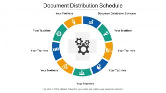 Document distribution schedule ppt powerpoint presentation show slides cpb