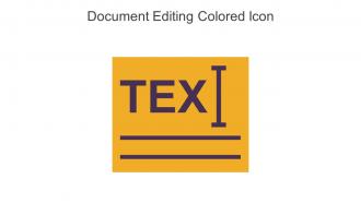 Document Editing Colored Icon In Powerpoint Pptx Png And Editable Eps Format
