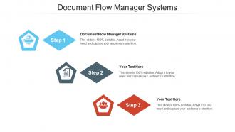 Document flow manager systems ppt powerpoint presentation outline design ideas cpb
