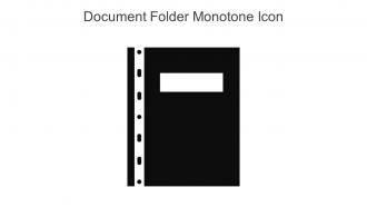 Document Folder Monotone Icon In Powerpoint Pptx Png And Editable Eps Format