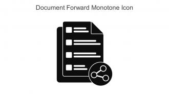 Document Forward Monotone Icon In Powerpoint Pptx Png And Editable Eps Format