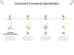 Document functional specification ppt powerpoint presentation ideas grid cpb
