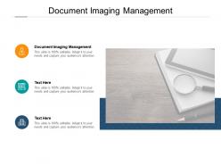 Document imaging management ppt powerpoint presentation layouts cpb