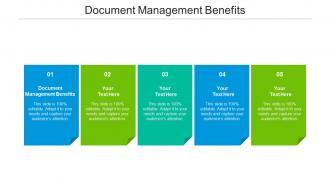 Document management benefits ppt powerpoint presentation styles background images cpb