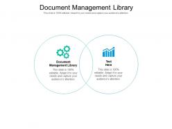 Document management library ppt powerpoint presentation infographics show cpb