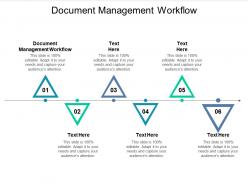 Document management workflow ppt powerpoint presentation infographics designs cpb