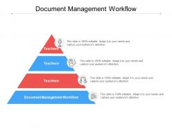 Document management workflow ppt powerpoint presentation summary graphics cpb