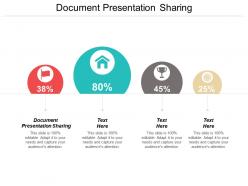 Document presentation sharing ppt powerpoint presentation model infographics cpb