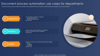 Document Process Automation Use Cases For Departments