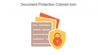 Document Protection Colored Icon In Powerpoint Pptx Png And Editable Eps Format