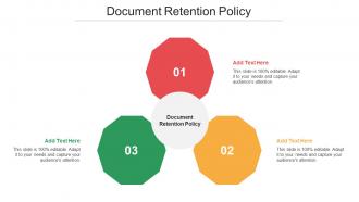 Document Retention Policy Ppt Powerpoint Presentation Ideas Example Cpb