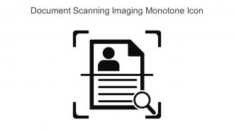 Document Scanning Imaging Monotone Icon In Powerpoint Pptx Png And Editable Eps Format