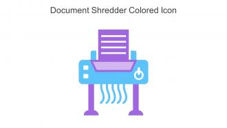 Document Shredder Colored Icon In Powerpoint Pptx Png And Editable Eps Format