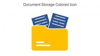 Document Storage Colored Icon In Powerpoint Pptx Png And Editable Eps Format