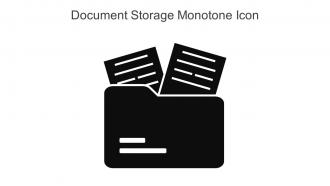 Document Storage Monotone Icon In Powerpoint Pptx Png And Editable Eps Format