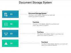 Document storage system ppt powerpoint presentation layouts files cpb