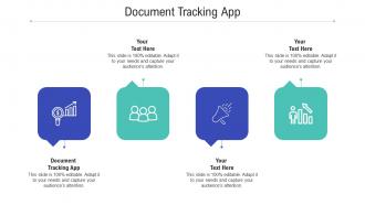 Document tracking app ppt powerpoint presentation styles template cpb