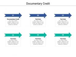 Documentary credit ppt powerpoint presentation pictures background images cpb