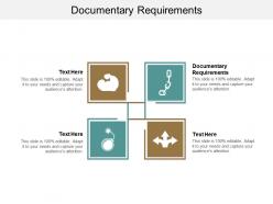 Documentary requirements ppt powerpoint presentation gallery summary cpb