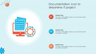 Documentation Icon To Streamline IT Project