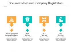 Documents required company registration ppt powerpoint presentation file graphic images cpb