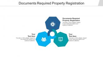 Documents required property registration ppt powerpoint presentation model master slide cpb