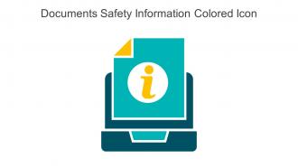 Documents Safety Information Colored Icon In Powerpoint Pptx Png And Editable Eps Format