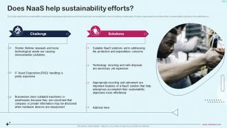 Does Naas Help Sustainability Efforts Network As A Service Naas It