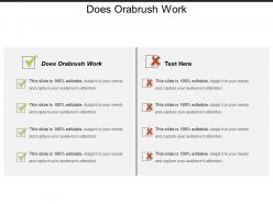 Does orabrush work ppt powerpoint presentation pictures maker cpb
