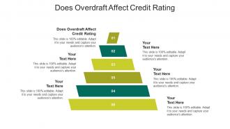 Does overdraft affect credit rating ppt powerpoint presentation icon graphics template cpb