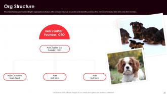 Dog Care Organization Investor Funding Elevator Pitch Deck Ppt Template Editable Impressive