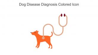 Dog Disease Diagnosis Colored Icon In Powerpoint Pptx Png And Editable Eps Format