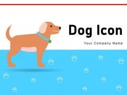 Dog Icon Snacks Retriever Position Store Prohibited