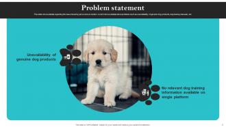 Dog Training Services Providing Organization Fundraising Pitch Deck Ppt Template Appealing Captivating