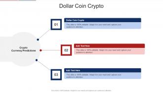 Dollar Coin Crypto In Powerpoint And Google Slides Cpb