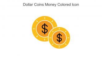 Dollar Coins Money Colored Icon In Powerpoint Pptx Png And Editable Eps Format
