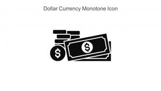 Dollar Currency Monotone Icon In Powerpoint Pptx Png And Editable Eps Format