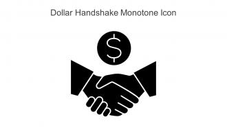 Dollar Handshake Monotone Icon In Powerpoint Pptx Png And Editable Eps Format