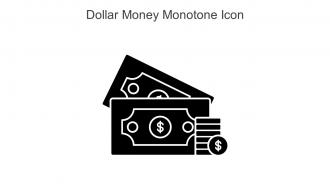 Dollar Money Monotone Icon In Powerpoint Pptx Png And Editable Eps Format