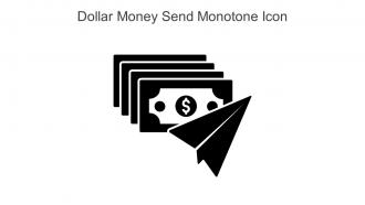 Dollar Money Send Monotone Icon In Powerpoint Pptx Png And Editable Eps Format