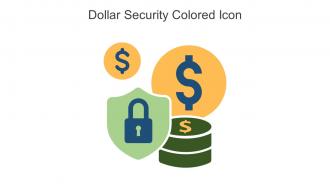 Dollar Security Colored Icon In Powerpoint Pptx Png And Editable Eps Format