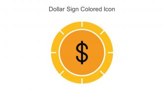 Dollar Sign Colored Icon In Powerpoint Pptx Png And Editable Eps Format