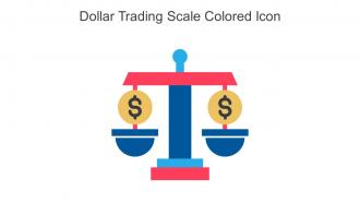 Dollar Trading Scale Colored Icon In Powerpoint Pptx Png And Editable Eps Format