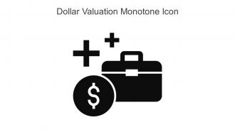 Dollar Valuation Monotone Icon In Powerpoint Pptx Png And Editable Eps Format