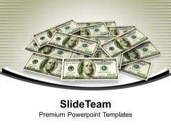 Dollars investment success powerpoint templates ppt backgrounds for slides 0113